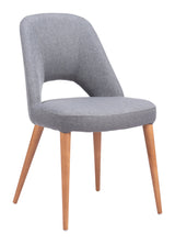 Leith Gray Dining Chair (Set of 2) by Zuomod at Eve Furniture