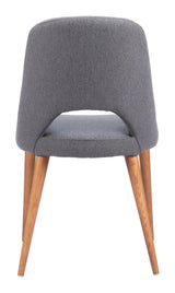 Leith Gray Dining Chair (Set of 2) by Zuomod at Eve Furniture