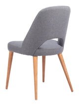 Leith Gray Dining Chair (Set of 2) by Zuomod at Eve Furniture