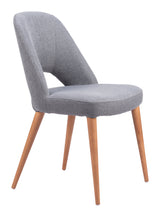 Leith Gray Dining Chair (Set of 2) by Zuomod at Eve Furniture