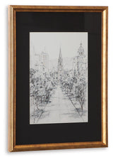 Lemmill Black/White Wall Art by Ashley at Eve Furniture