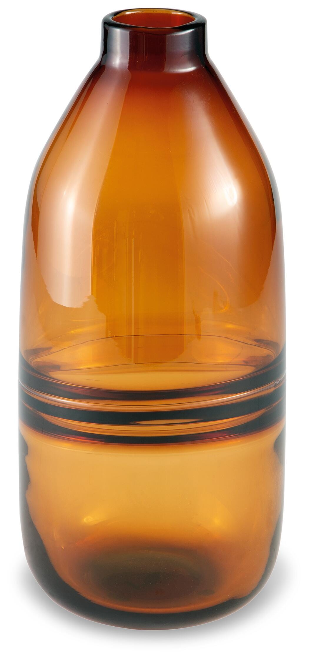 Lemmitt Amber Vase by ASHLEY FURNITURE at Eve Furniture