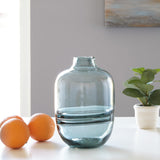 Lemmitt Teal Vase by Ashley at Eve Furniture