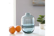 Lemmitt Teal Vase by Ashley at Eve Furniture