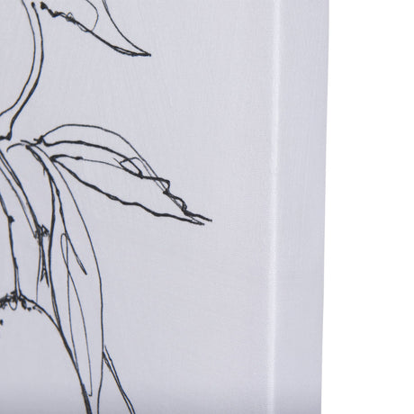 Lemon Branch I by Mercana Studio a Hand Embellished Textured Canvas by Mercana at Eve Furniture
