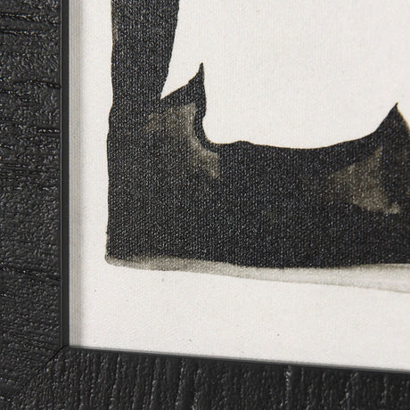 Lemon Branch Silhouette by Mercana Studio a Hand Embellished Textured Framed Art Print by Mercana at Eve Furniture