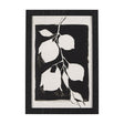 Lemon Branch Silhouette by Mercana Studio a Hand Embellished Textured Framed Art Print by Mercana at Eve Furniture
