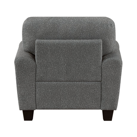 Lemond Dark Gray Gray Chair by Homelegance at Eve Furniture