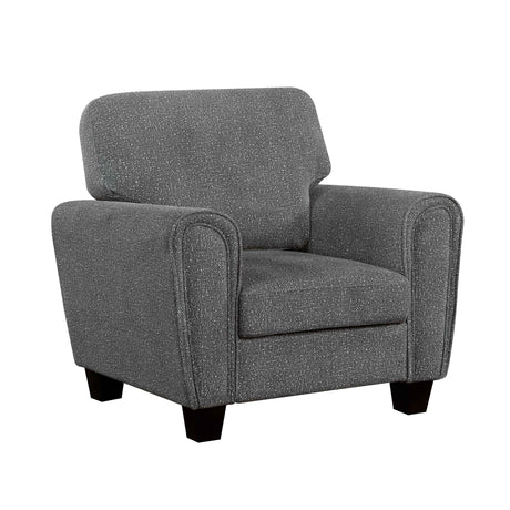 Lemond Dark Gray Living Room Set by Homelegance at Eve Furniture