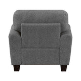 Lemond Dark Gray Living Room Set by Homelegance at Eve Furniture