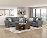 Lemond Dark Gray Living Room Set by Homelegance at Eve Furniture