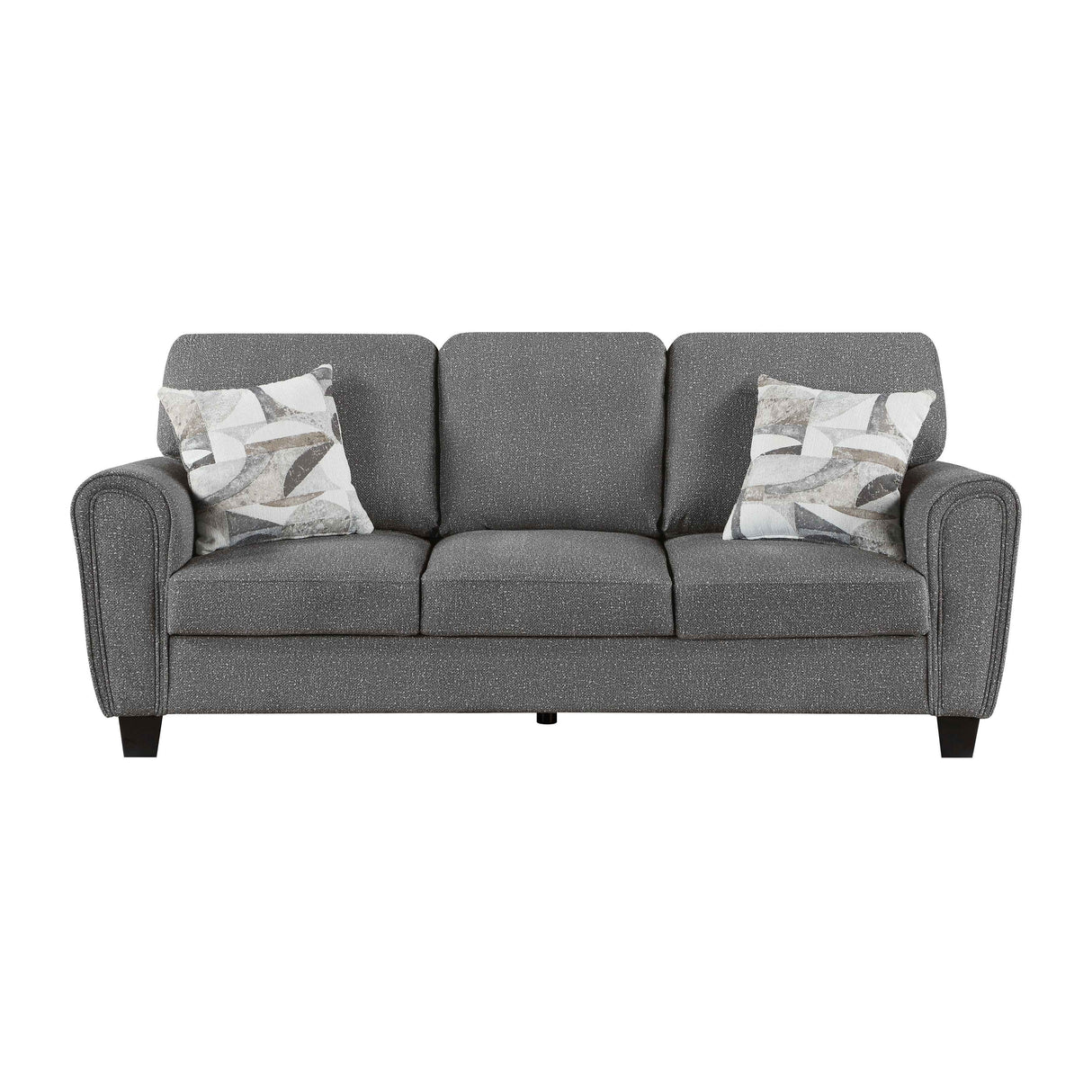 Lemond Dark Gray Living Room Set by Homelegance at Eve Furniture