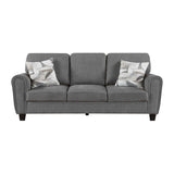 Lemond Dark Gray Living Room Set by Homelegance at Eve Furniture