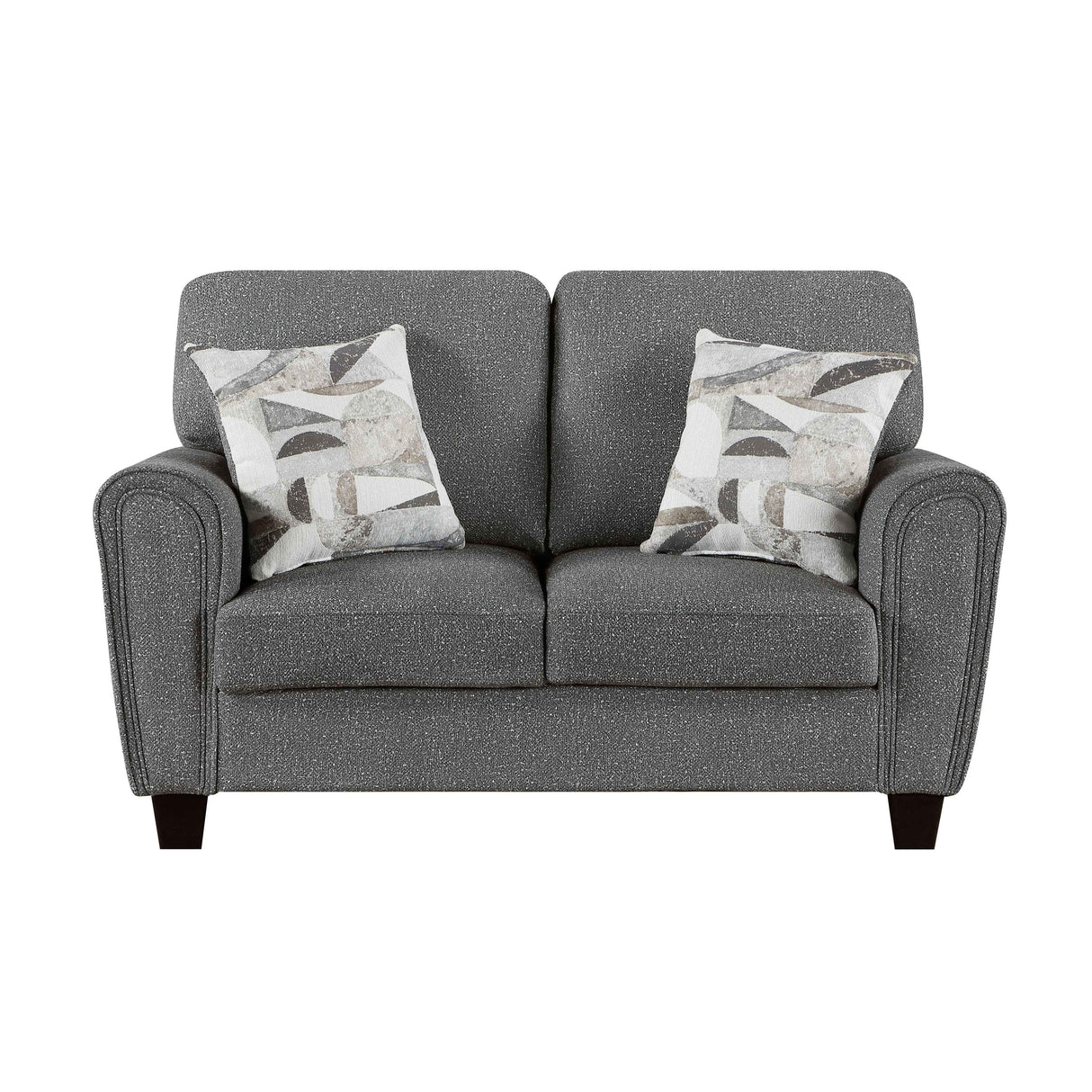 Lemond Dark Gray Living Room Set by Homelegance at Eve Furniture