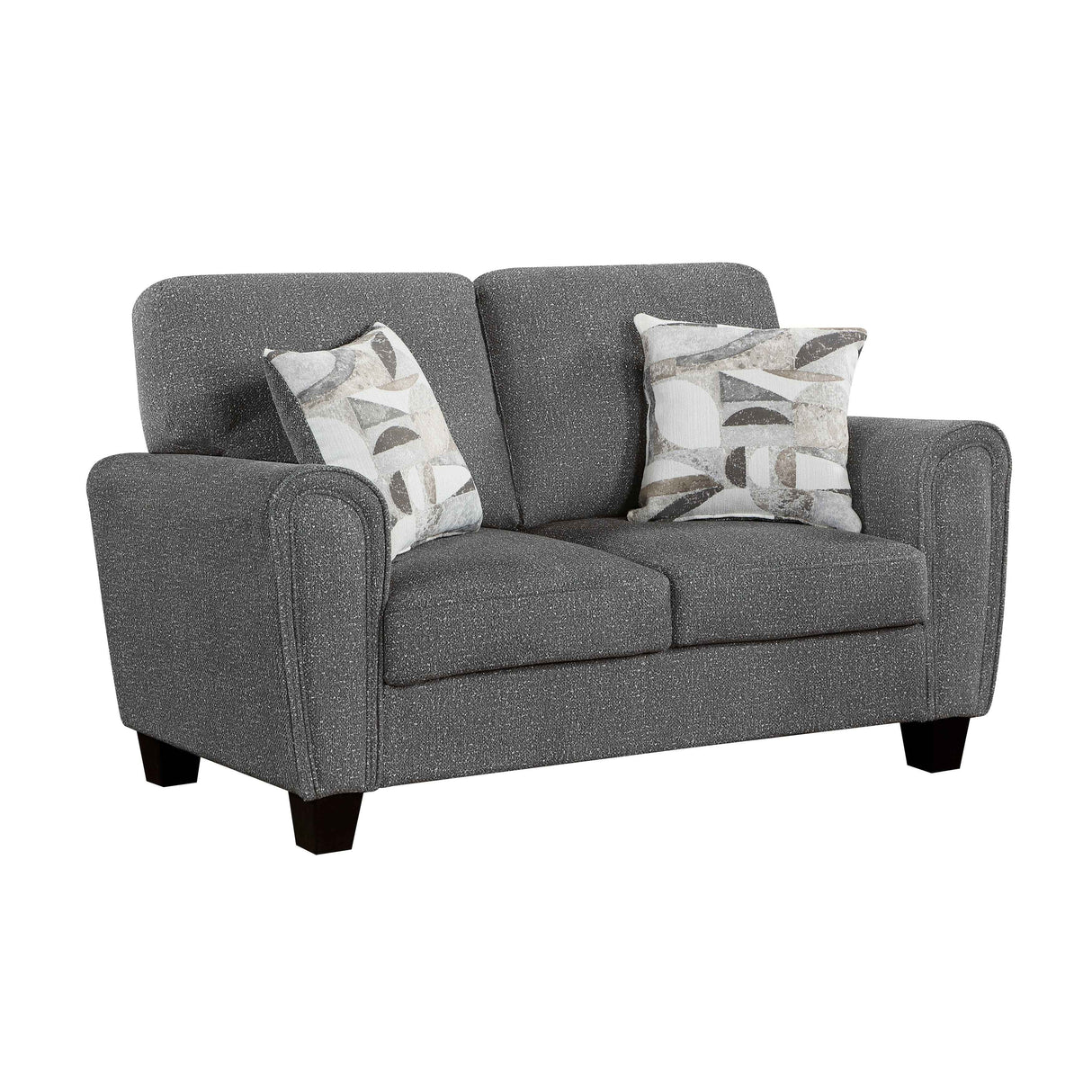 Lemond Dark Gray Living Room Set by Homelegance at Eve Furniture