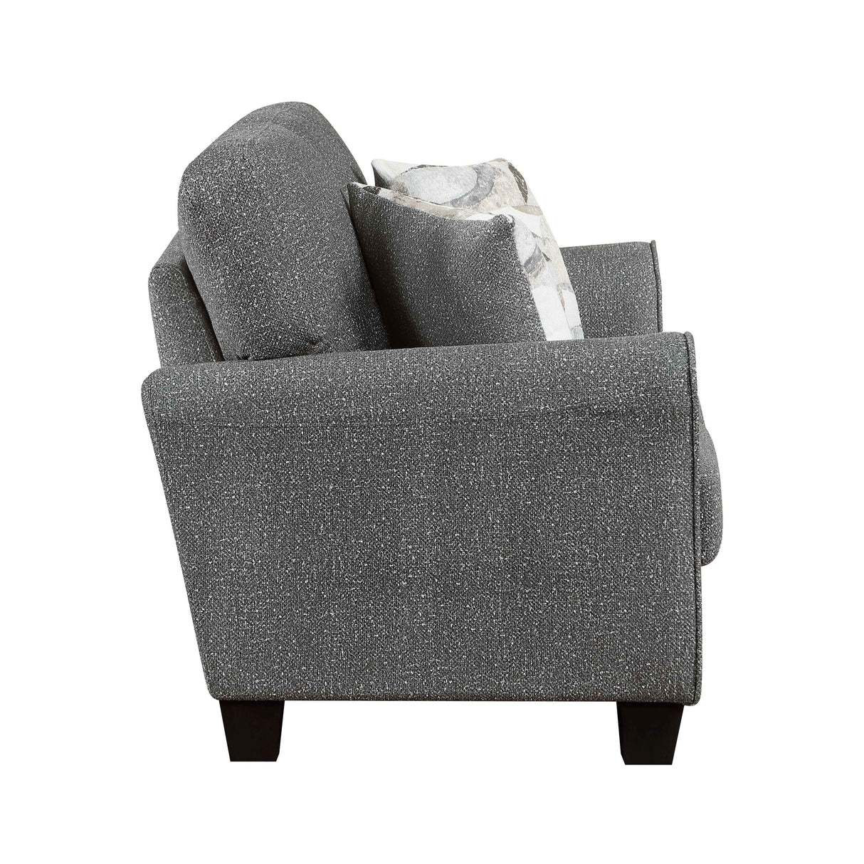 Lemond Dark Gray Living Room Set by Homelegance at Eve Furniture
