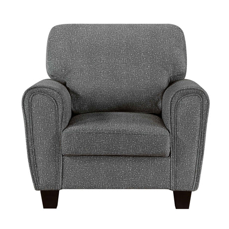 Lemond Dark Gray Living Room Set by Homelegance at Eve Furniture
