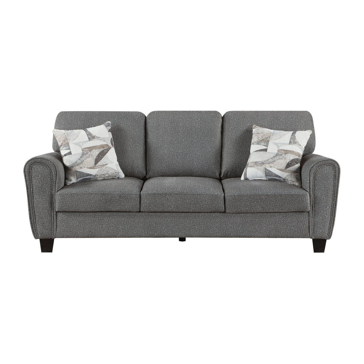 Lemond Dark Gray Sofa and Loveseat by Homelegance at Eve Furniture