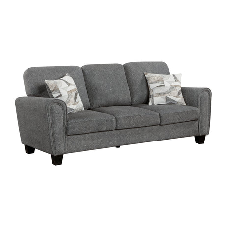 Lemond Dark Gray Sofa and Loveseat by Homelegance at Eve Furniture