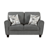Lemond Dark Gray Sofa and Loveseat by Homelegance at Eve Furniture
