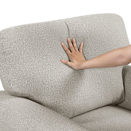 Lemond Gray Sofa by Homelegance at Eve Furniture