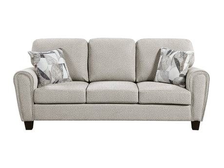 Lemond Gray Sofa by Homelegance at Eve Furniture