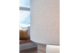 Lemrich White/Teal Table Lamp by Ashley at Eve Furniture