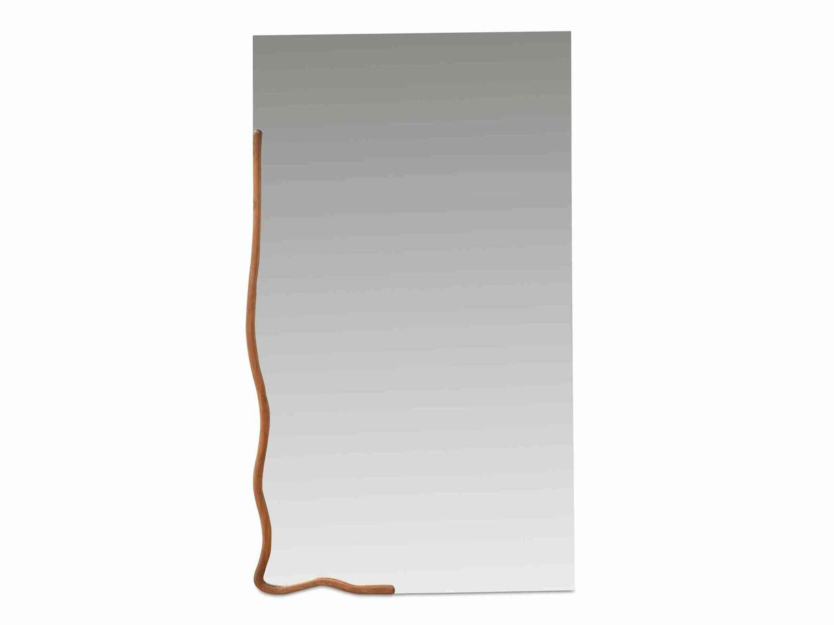 Leni Brown Large Mirror by Moe's Home at Eve Furniture