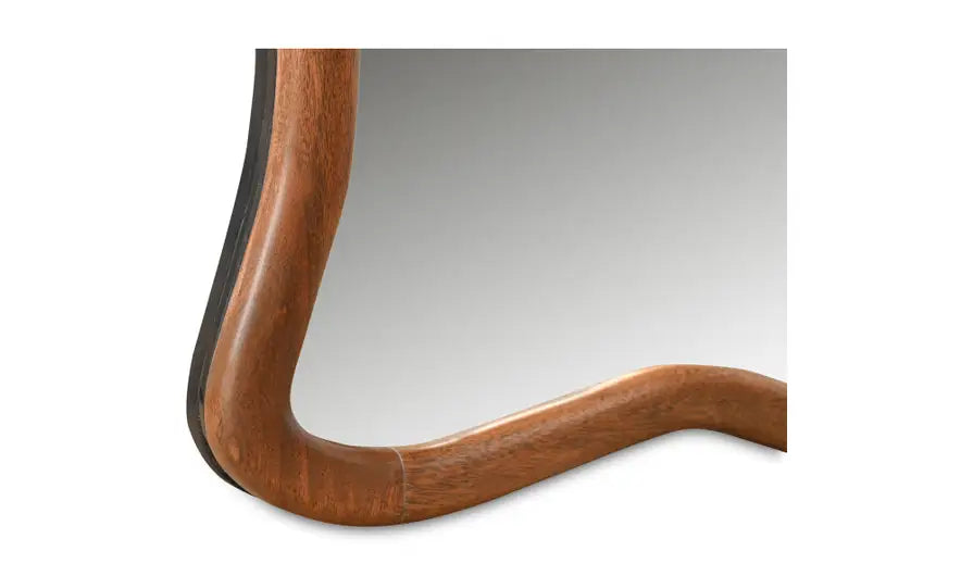 Leni Large Mirror Brown by Moe's Home at Eve Furniture
