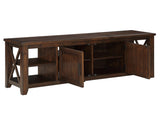 Lenka Brown 64-inch TV Stand by Steve Silver at Eve Furniture