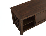 Lenka Brown 64-inch TV Stand by Steve Silver at Eve Furniture