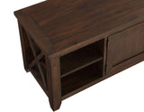 Lenka Brown 64-inch TV Stand by Steve Silver at Eve Furniture