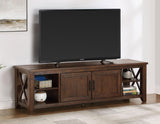 Lenka Brown 64-inch TV Stand by Steve Silver at Eve Furniture
