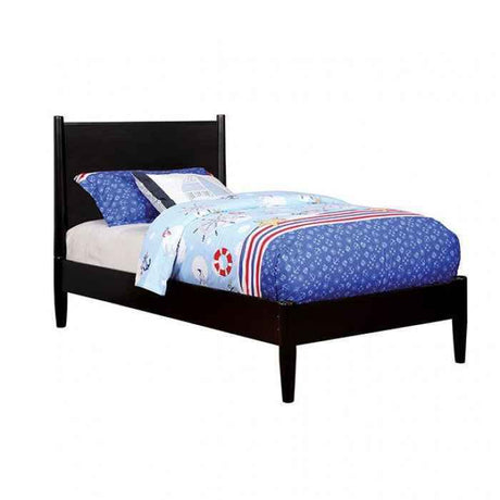 Lennart Black 4-Piece Twin Bedroom Set by Furniture of America at Eve Furniture