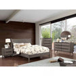 Lennart Gray 5-Piece Queen Bedroom Set by Furniture of America at Eve Furniture