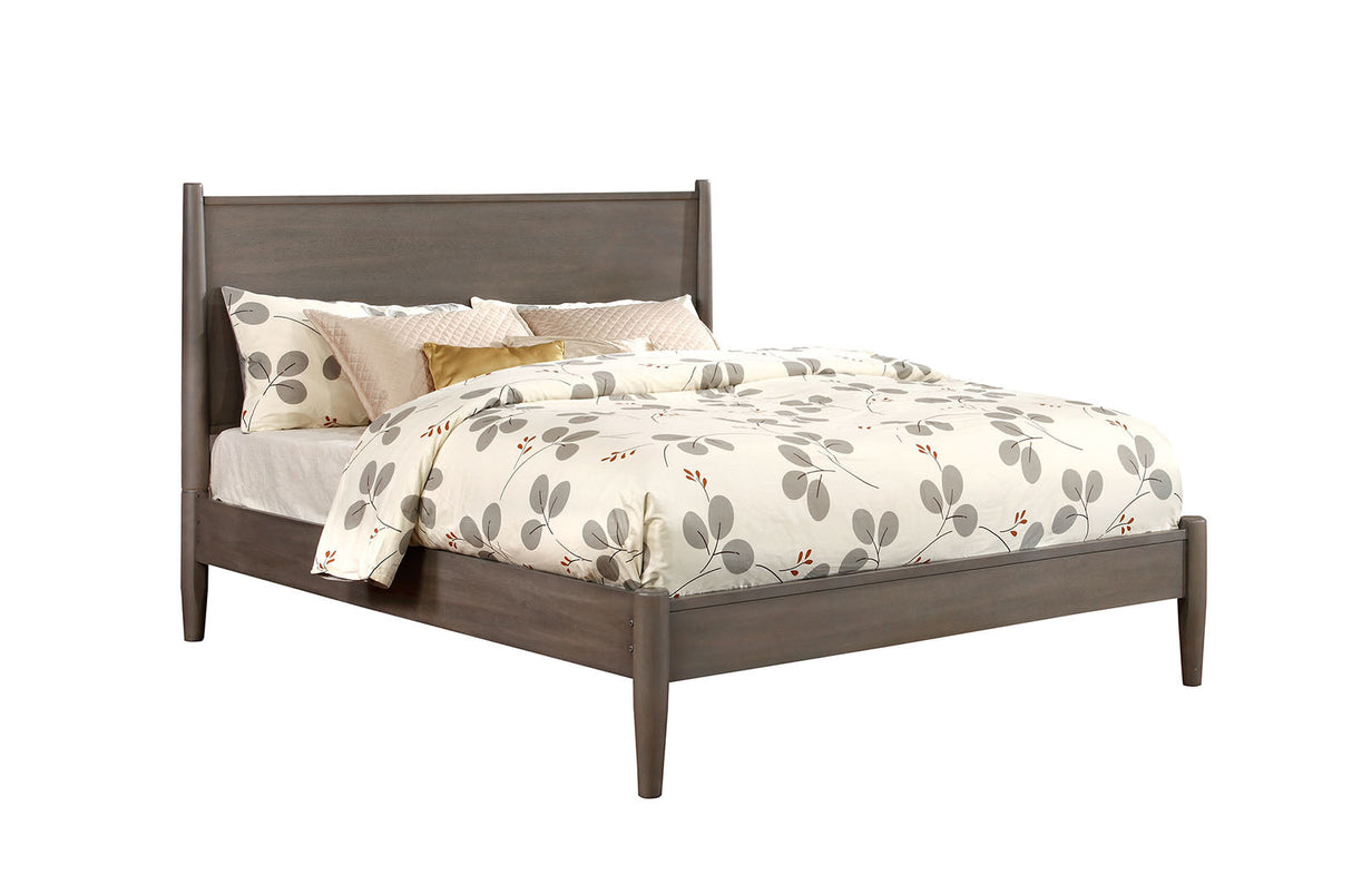 Lennart Gray King Bed by Furniture of America at Eve Furniture
