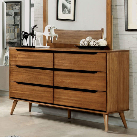 Lennart Oak Dresser by Furniture of America at Eve Furniture