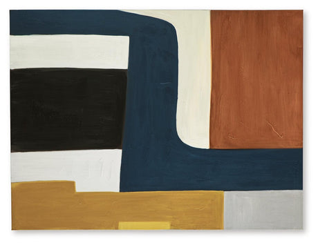 Lennmen Multi Wall Art by Ashley at Eve Furniture