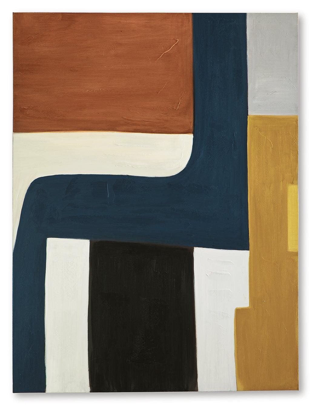 Lennmen Multi Wall Art by Ashley at Eve Furniture