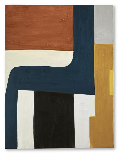 Lennmen Multi Wall Art by Ashley at Eve Furniture