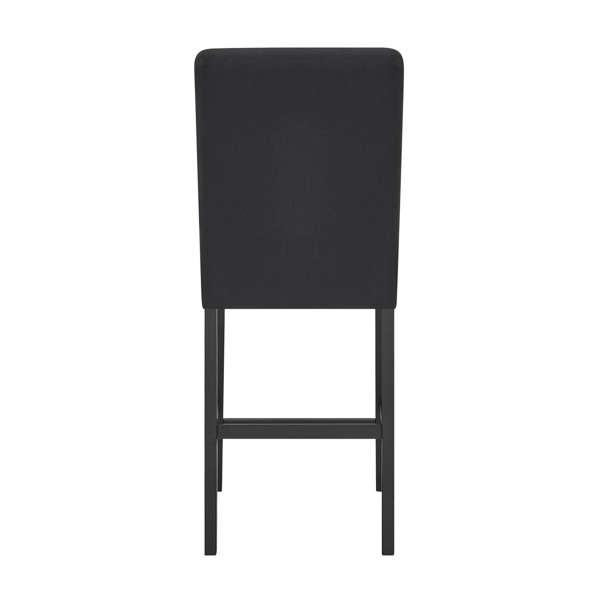 Lennon Black/Concrete 5-Piece Counter Height Set by Crown Mark at Eve Furniture