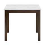 Lennon Gray 5-Piece Counter Height Dining Set by Crown Mark at Eve Furniture