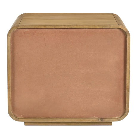 Lennon Vintage Brown Nightstand by MOES at Eve Furniture