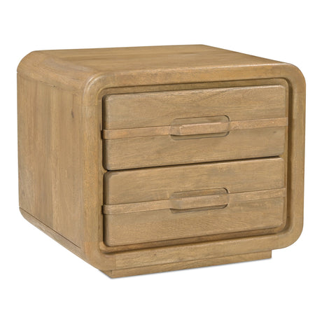 Lennon Vintage Brown Nightstand by MOES at Eve Furniture