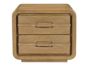 Lennon Vintage Brown Nightstand by MOES at Eve Furniture