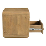 Lennon Vintage Brown Nightstand by Moe's Home at Eve Furniture
