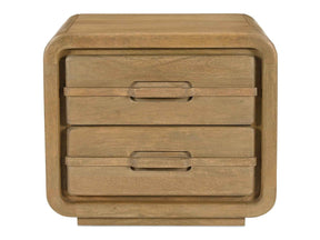 Lennon Vintage Brown Nightstand by Moe's Home at Eve Furniture