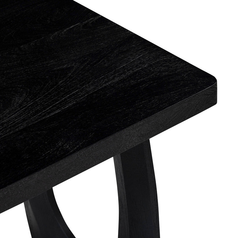 Lennox Black End Table by Crestview at Eve Furniture