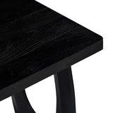 Lennox Black End Table by Crestview at Eve Furniture