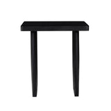 Lennox Black End Table by Crestview at Eve Furniture